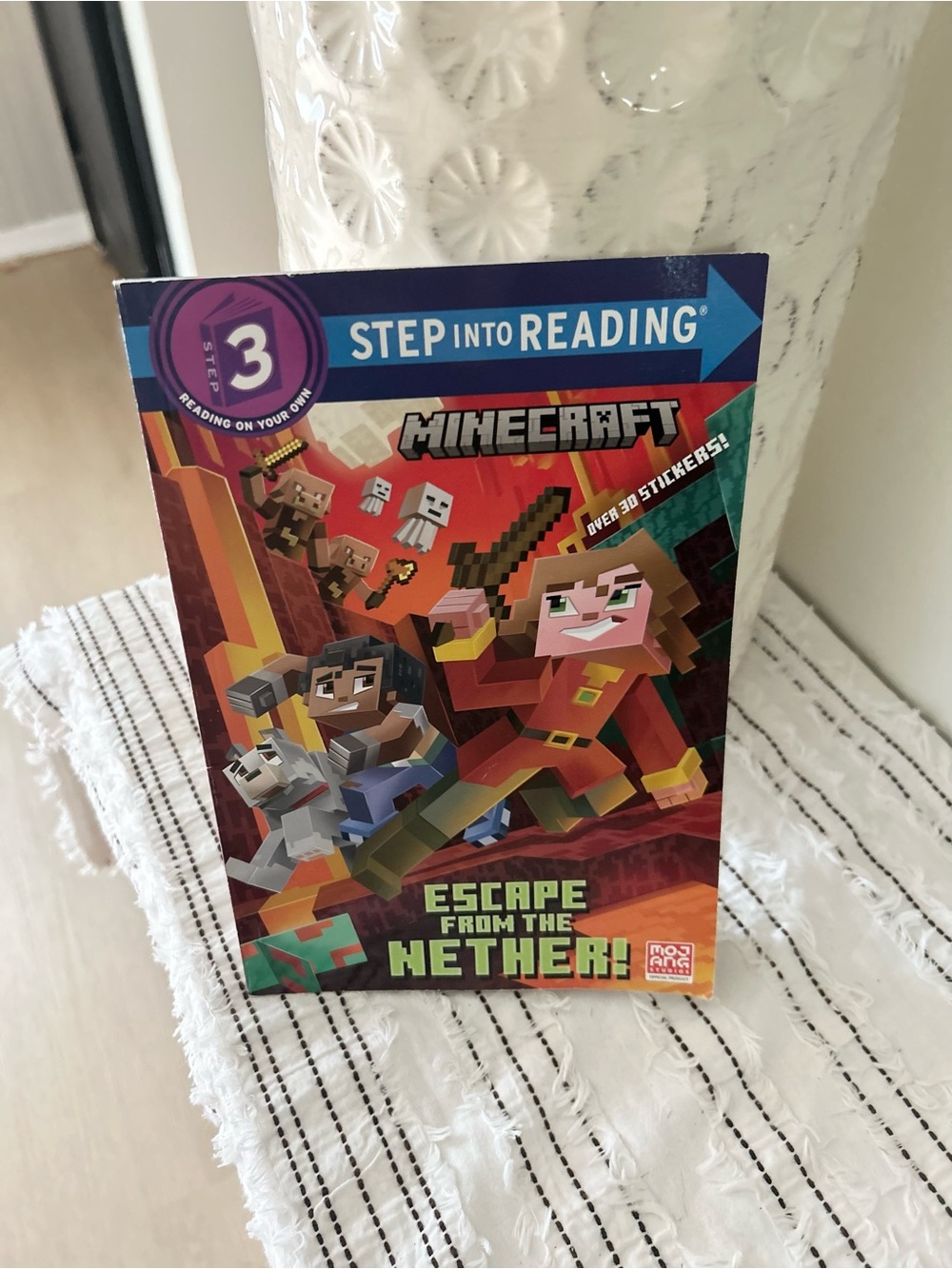 Minecraft Step into Reading: Escape From the Nether! Level 3 Kids Book